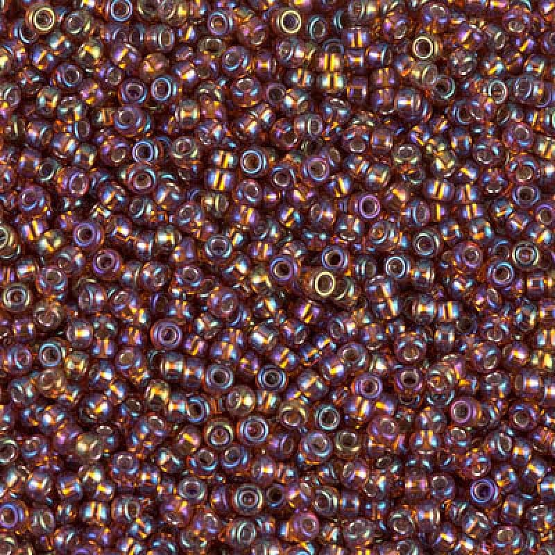 Miyuki Seed Beads 11/0 Silver Lined Dk Topaz AB ,1005-NEW!!!