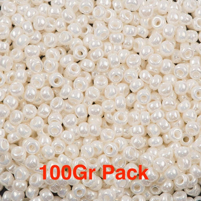 Miyuki Seed Beads 8/0   Antique Ivory Pearl Ceylon, 0592