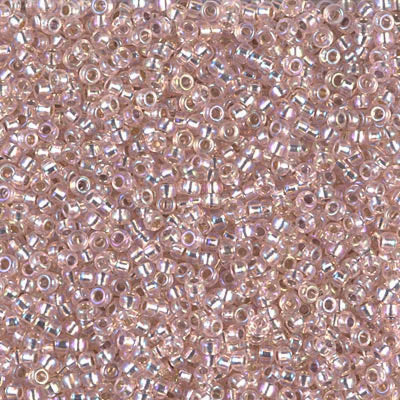 Miyuki Seed Beads 11/0 Silver Lined Lt.Blush AB ,1023-NEW!!!£1.75