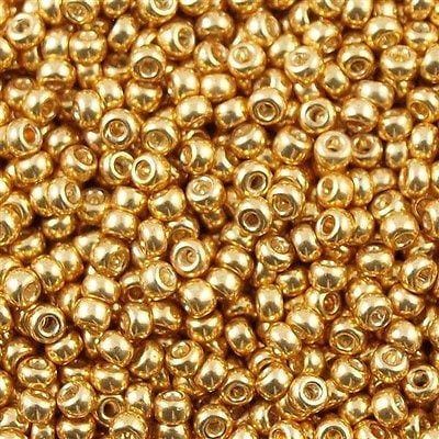 Miyuki Seed Beads 11/0 Galvanized Gold , 1052£3
