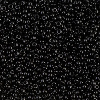 Miyuki Seed Beads 11/0 Black, 0401£1.2