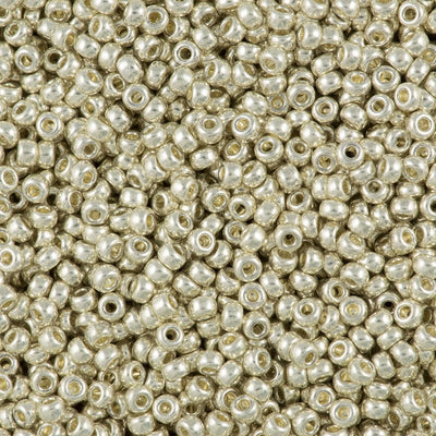 Miyuki Seed Beads 8/0  Galvanized Silver, 1051(0181) £2.95