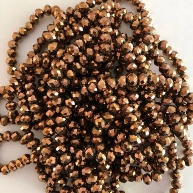 Crystal faceted rondelle 8mm Beads, PBC8C37