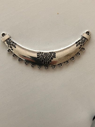 Silver Pendant, 9 cm ,13 holes