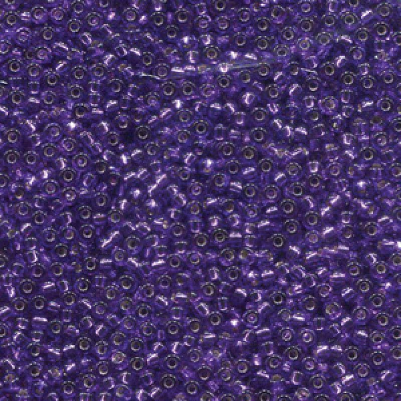 Miyuki Seed Beads 11/0 Purple Silver Lined ,1344-NEW!!!