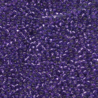 Miyuki Seed Beads 11/0 Purple Silver Lined ,1344-NEW!!!£1.75