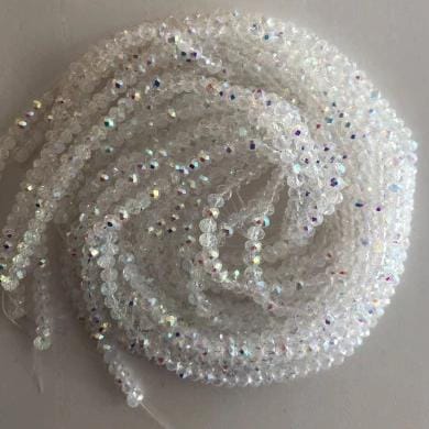 Crystal faceted rondelle 4mm Beads, PBC4C5