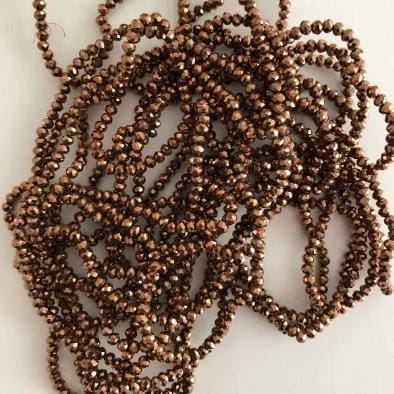 Crystal faceted rondelle 3mm Beads, PBC3C1
