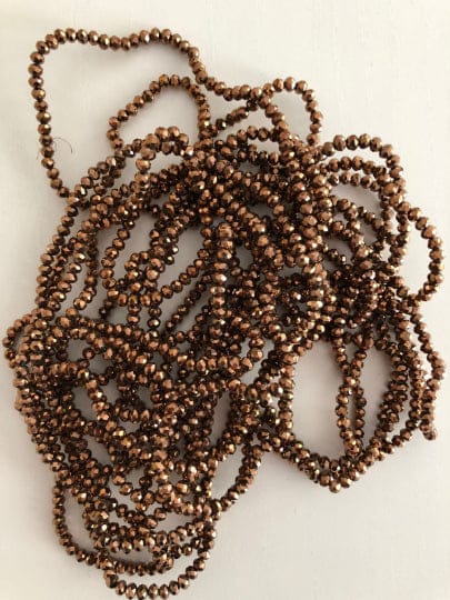 Crystal faceted rondelle 3mm Beads, PBC3C1