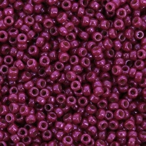 Miyuki Seed Beads 15/0, 1465L -Opaque Fuchsia Luster