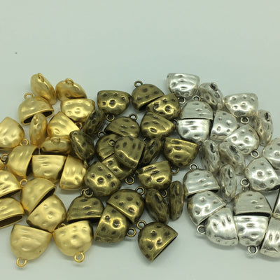 Antique Gold Plated Bead Caps 20x8x8 mm