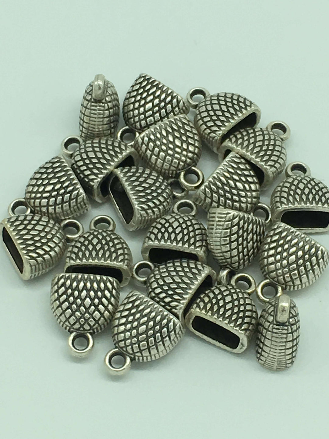 22 Kt Matte Gold Plated Bead Caps 12x7x7 mm