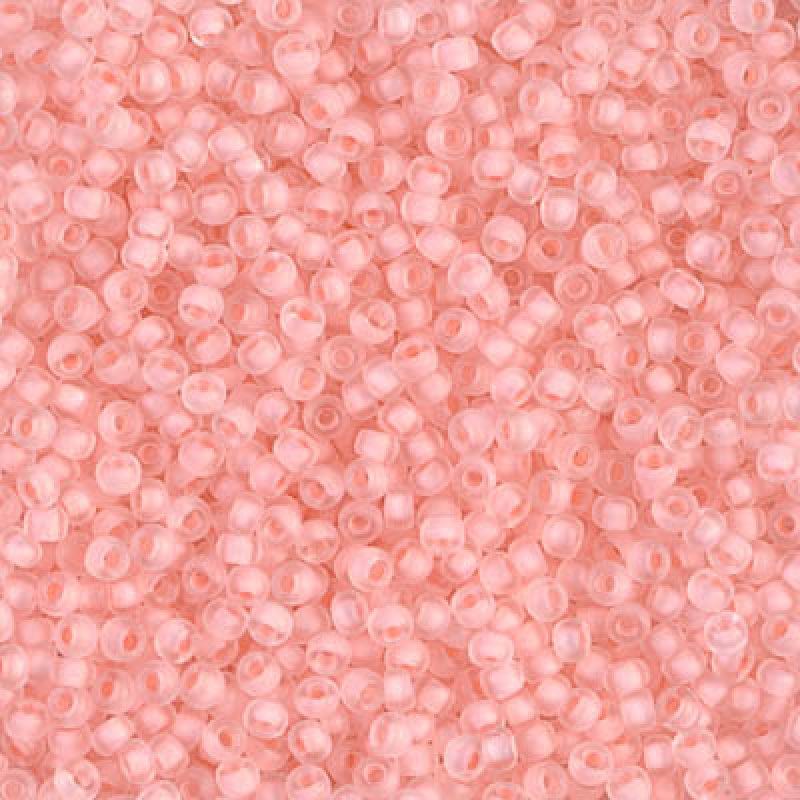 Miyuki Seed Beads 11/0 Semi Frosted Baby Pink Lined Crystal, 1934-NEW!!!
