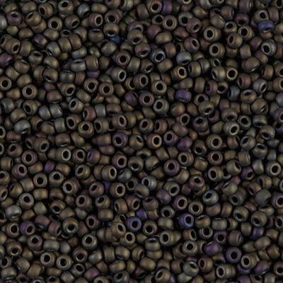 Miyuki Seed Beads 11/0 Matted Metallic Dk.Olive Iris, 2013-NEW!!!£2