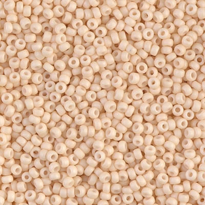 Miyuki Seed Beads 11/0 Matted Opaque Antique Beige, 2022-NEW!!!