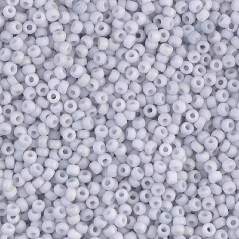 Miyuki Seed Beads 11/0 Matted Opaque Pale Blue Grey, 2026-NEW!!!