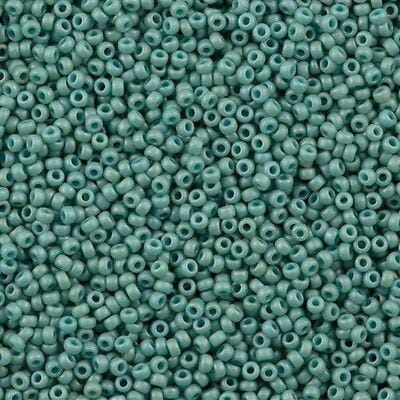 Miyuki Seed Beads 11/0 Opq Seafoam Luster Matted, 2028-NEW!!!£2.2