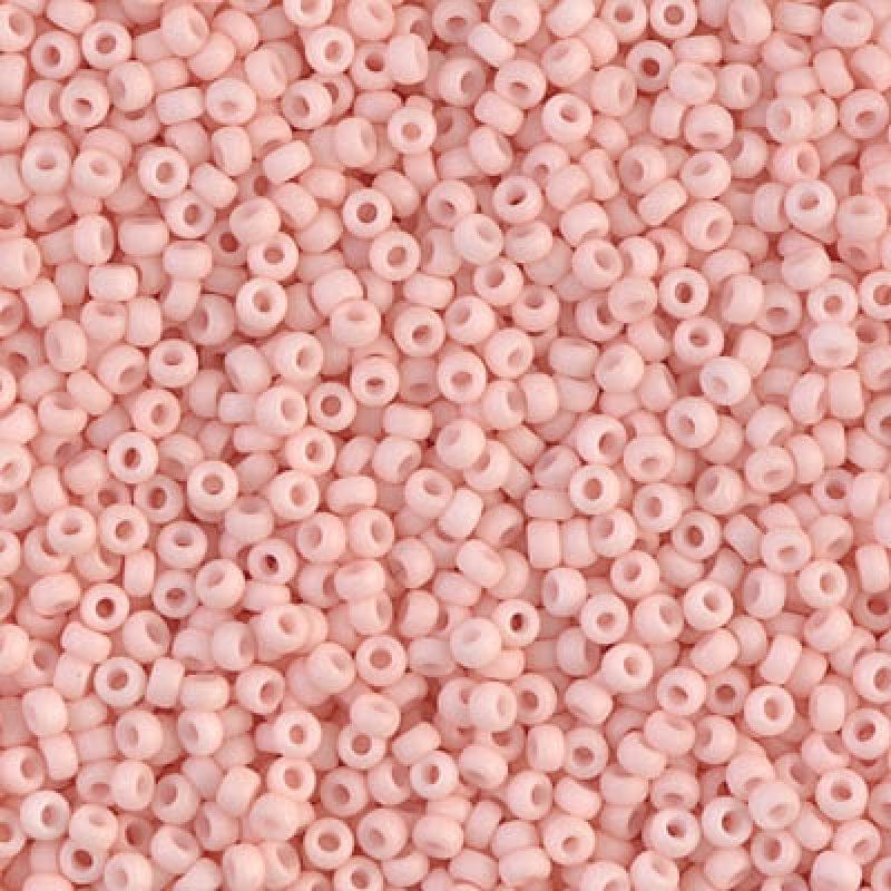 Miyuki Seed Beads 11/0 Matted Opaque Tea Rose, 2036-NEW!!!