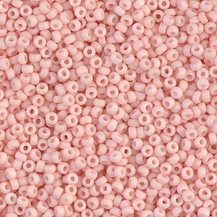 Miyuki Seed Beads 11/0 Matted Opaque Tea Rose, 2036-NEW!!!