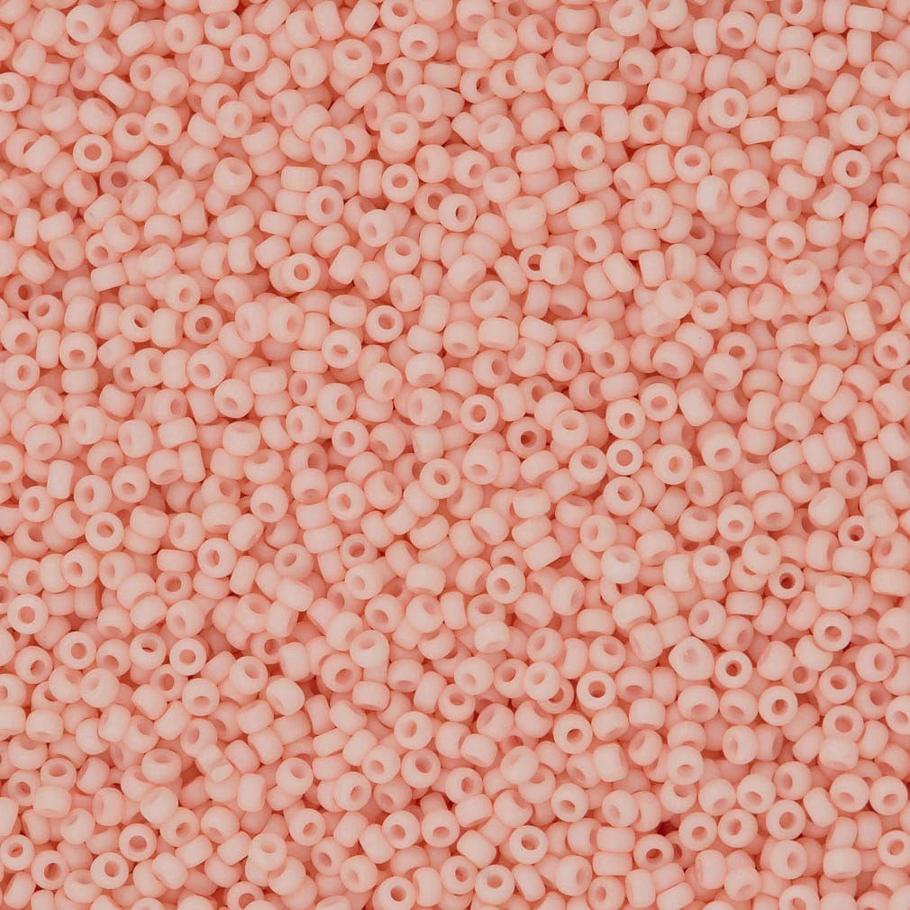Miyuki Seed Beads 8/0 Matted Opaque Tea Rose, 2036-NEW!!!