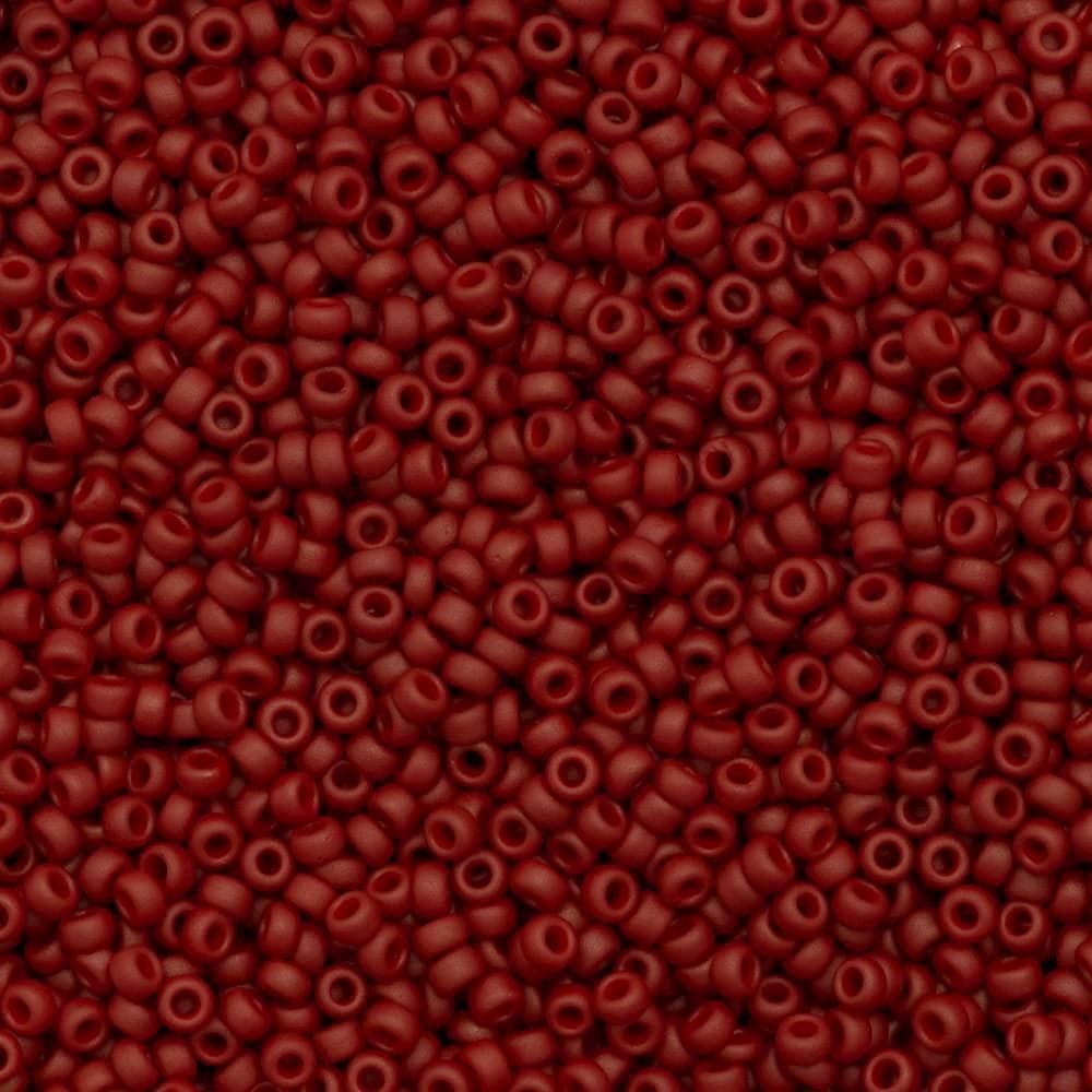 Miyuki Seed Beads 8/0 Matted Metallic Dark Maroon , 2040-NEW!!!
