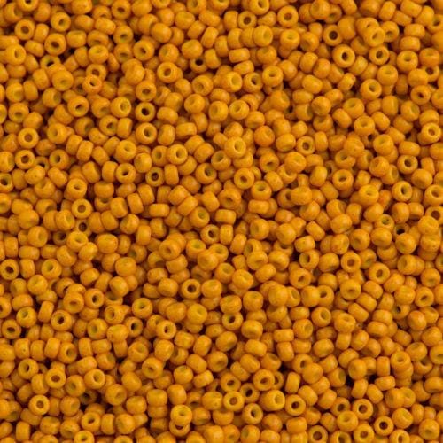 Miyuki Seed Beads 11/0 Matted Opaque Pale Pumpkin Dyed 2041 -NEW!!!