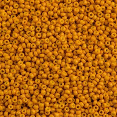 Miyuki Seed Beads 11/0 Matted Opaque Pale Pumpkin Dyed 2041 -NEW!!!£2.2