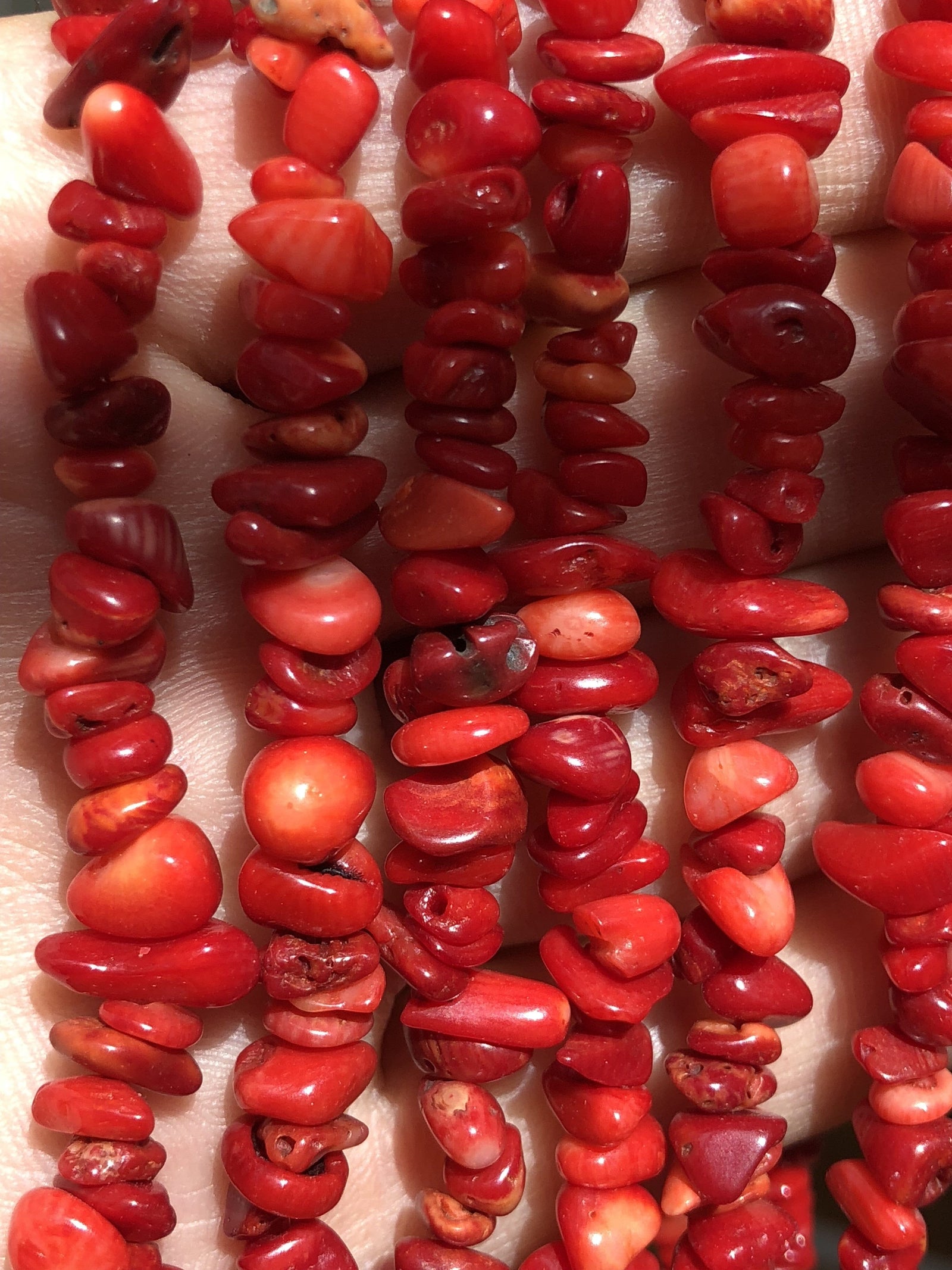 90 cm Strand Natural Coral Chips, Long strand 36'', beads, gemstone beads,