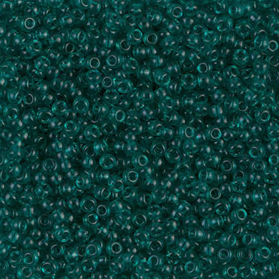 Miyuki Seed Beads 11/0 Transparent Teal, 2405-NEW!!!£1.25