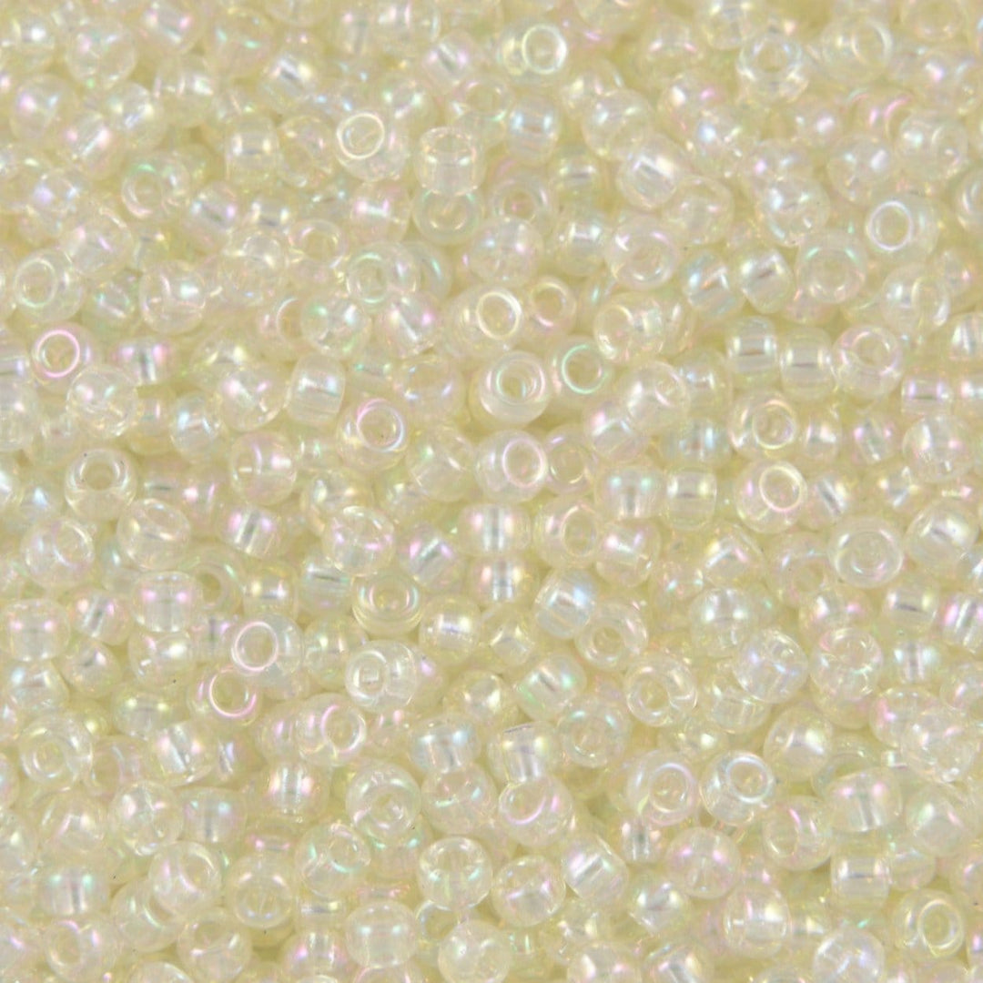 Miyuki Seed Beads 11/0 Crystal Ivory Gold Luster, 2442-NEW!!!