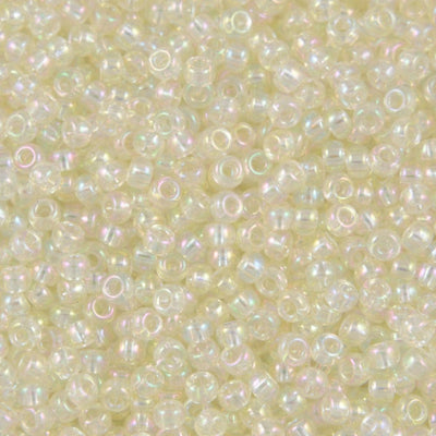 Miyuki Seed Beads 11/0 Crystal Ivory Gold Luster, 2442-NEW!!!£2