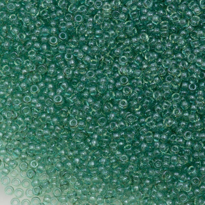Miyuki Seed Beads 11/0 Transparent Sea Foam Luster, 2445-NEW!!!£1.75