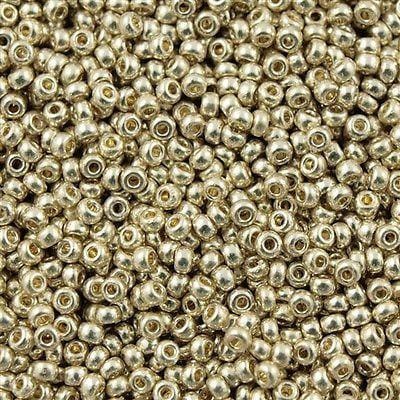 Miyuki Seed Beads 11/0 Duracoat Galvanized Silver, 4201-NEW!!!