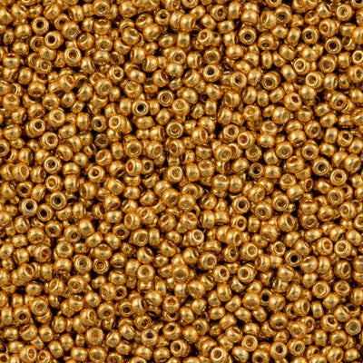 Miyuki Seed Beads 11/0  Duracoat Galvanized Yellow Gold, 4203-NEW!!!£3.5