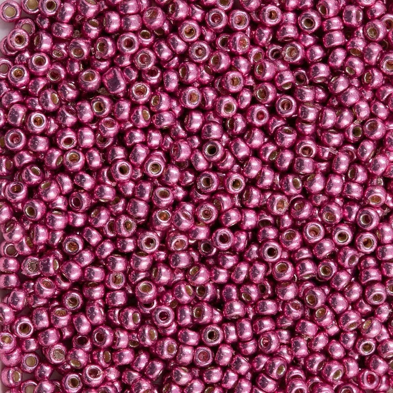 Miyuki Seed Beads 11/0  Duracoat Galvanized Hot Pink, 4210-NEW!!!