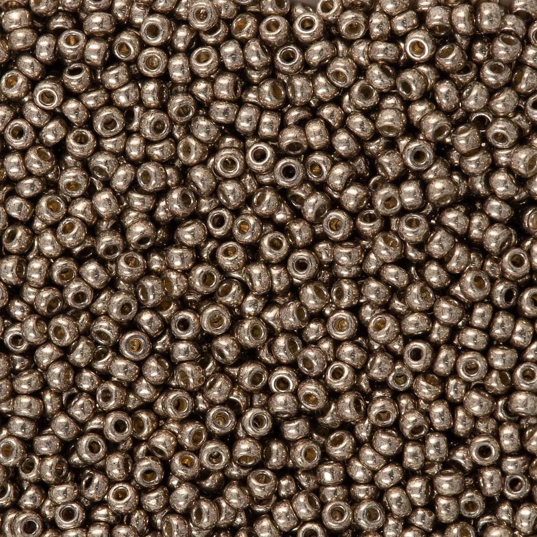 Miyuki Seed Beads 11/0 Duracoat Galvanized Pewter, 4222-NEW!!!