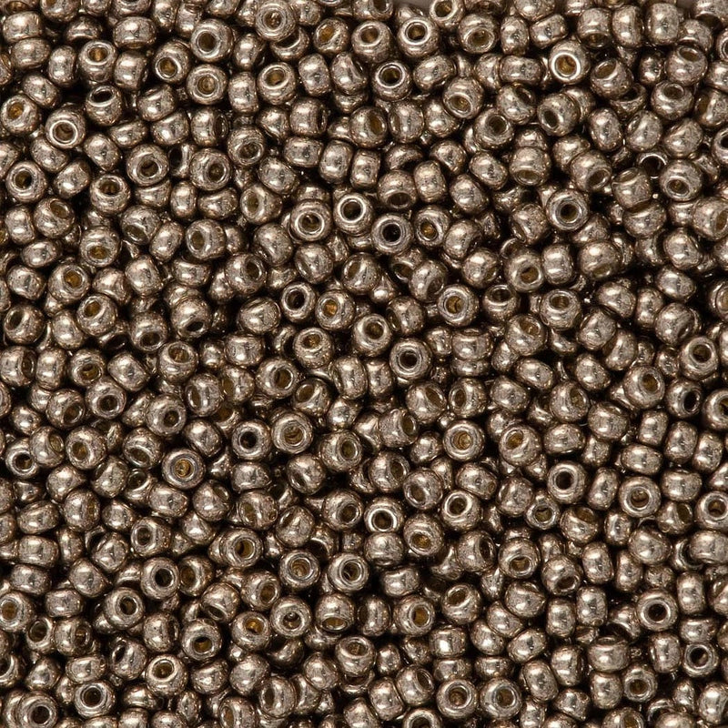 Miyuki Seed Beads 11/0  Duracoat Galvanized Pewter, 4222-NEW!!!