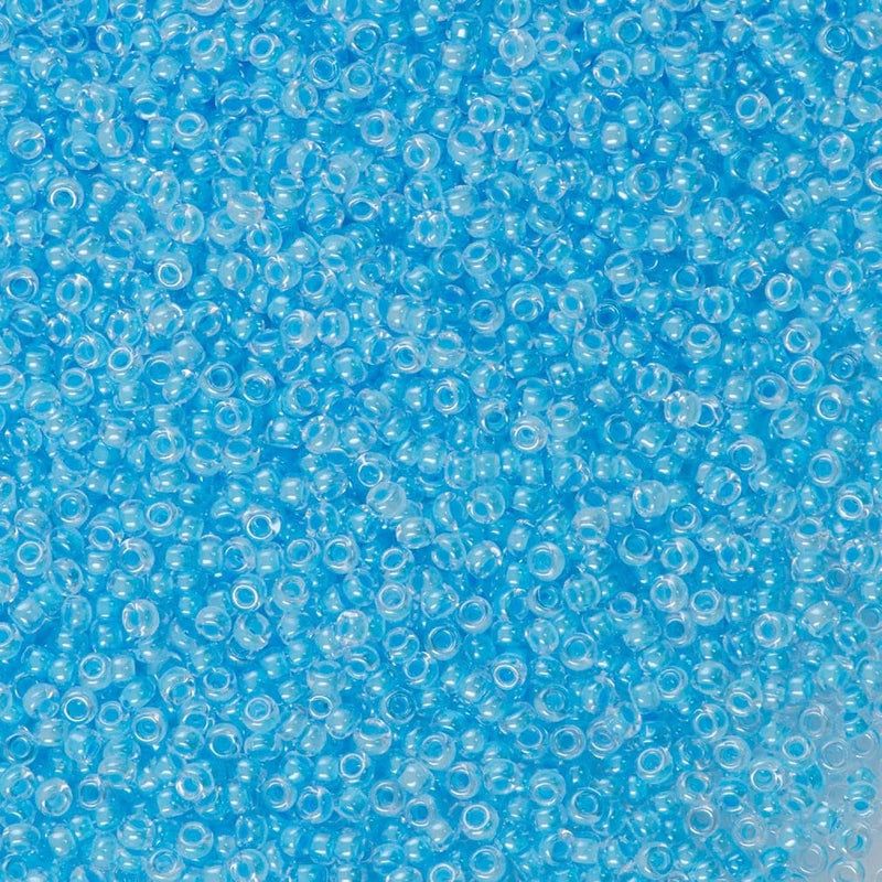 Perles Miyuki Rocailles 11/0 Luminous Ocean Blue 4300-NEW!!!