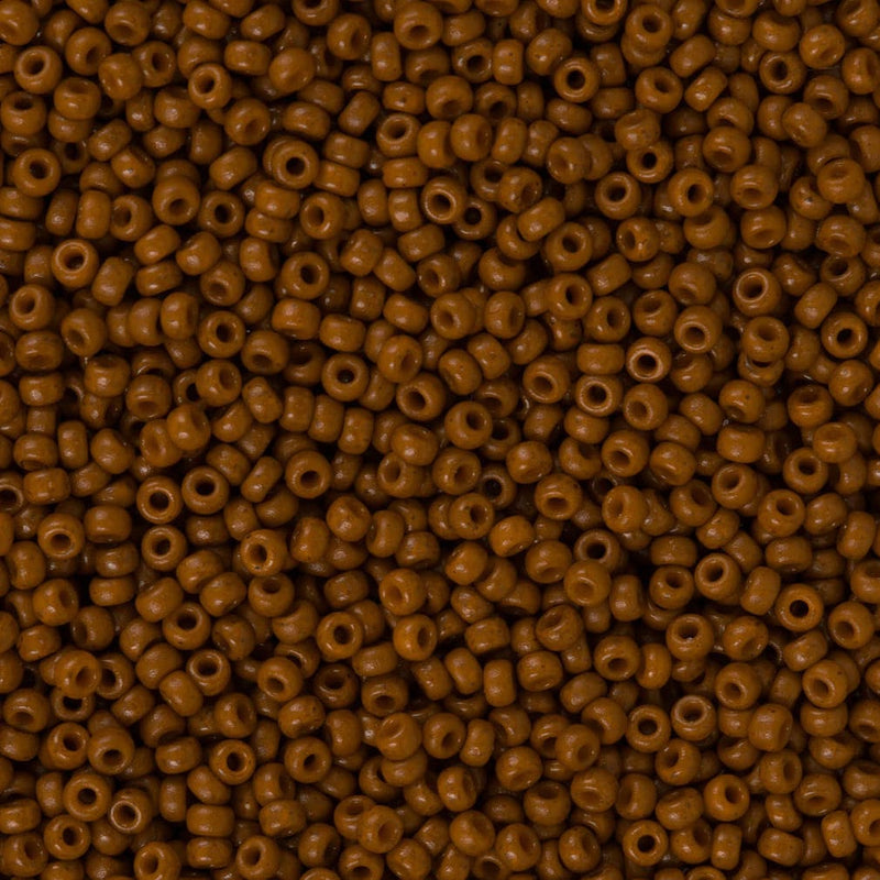 Miyuki Seed Beads 11/0  Duracoat Opaque Sienna, 4459-NEW!!!