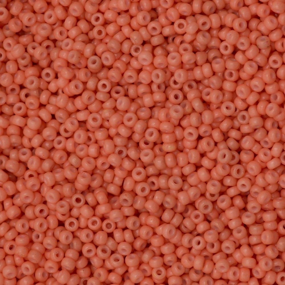 Miyuki Seed Beads 11/0 Duracoat Opaque Dark Salmon, 4462-NEW!!!