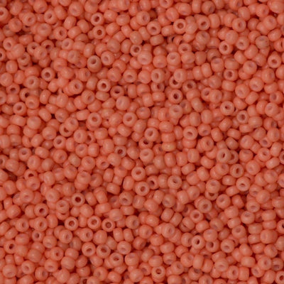 Miyuki Seed Beads 11/0  Duracoat Opaque Dark Salmon, 4462-NEW!!!£2.85