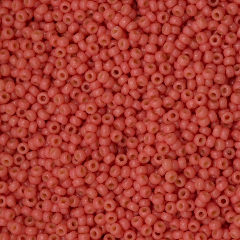 Miyuki Seed Beads 11/0  Duracoat Opaque Light Watermelon, 4464-NEW!!!