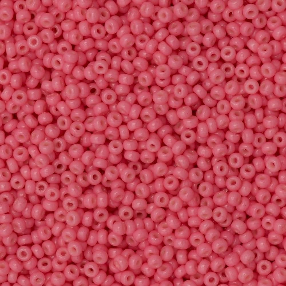 Miyuki Seed Beads 11/0 Duracoat Opaque Guava, 4465-NEW!!!