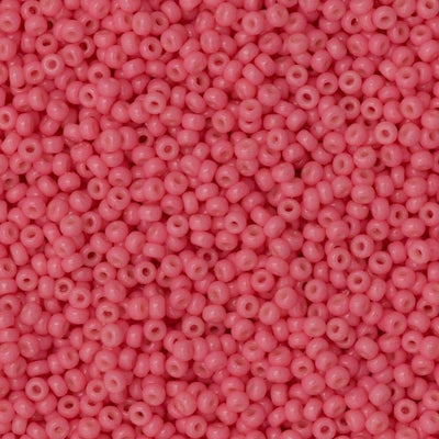 Miyuki Seed Beads 11/0  Duracoat Opaque Guava, 4465-NEW!!!£2.85