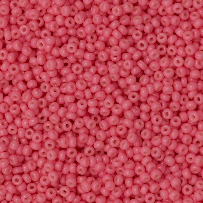 Miyuki Seed Beads 11/0  Duracoat Opaque Guava, 4465-NEW!!!£2.85