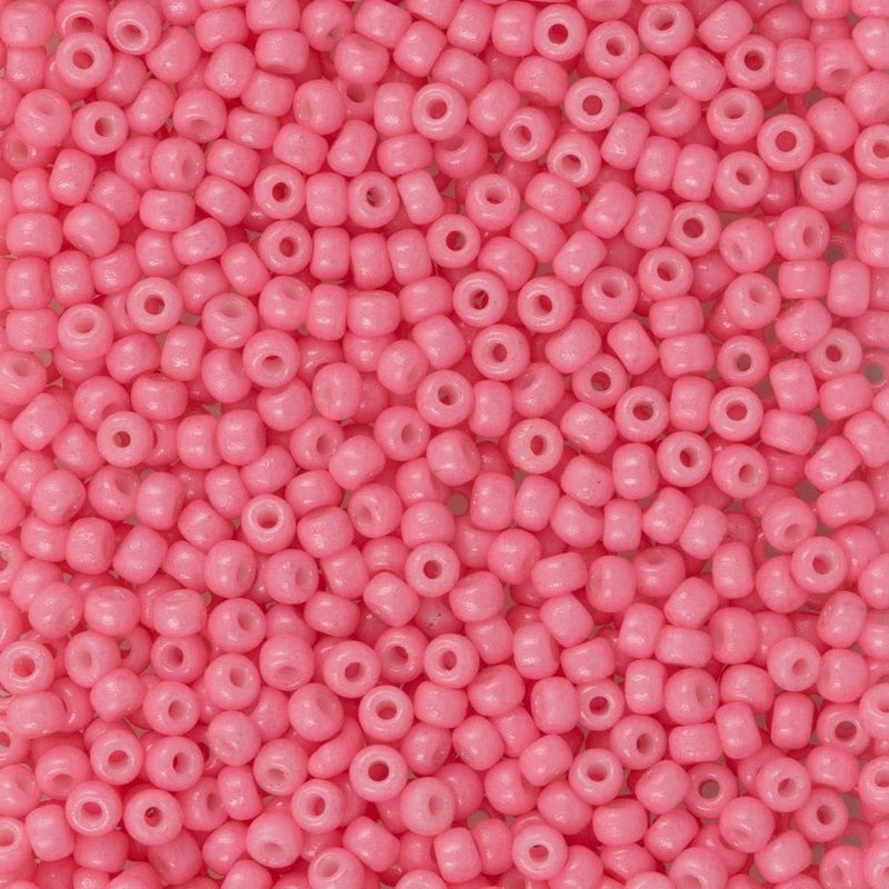 Miyuki Seed Beads 11/0  Duracoat Opaque Carnation, 4467-NEW!!!£2.85