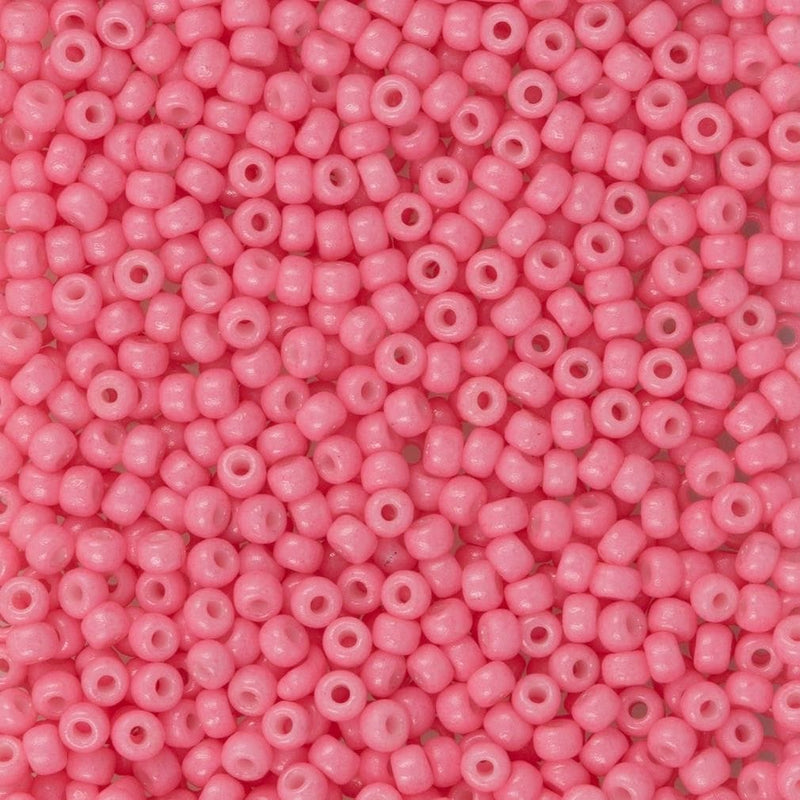 Miyuki Seed Beads 11/0  Duracoat Opaque Carnation, 4467-NEW!!!£2.85