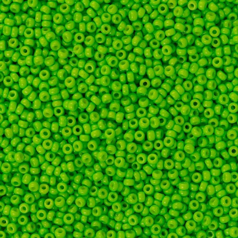 Miyuki Seed Beads 11/0 Duracoat Opaque Kiwi, 4471-NEW!!!