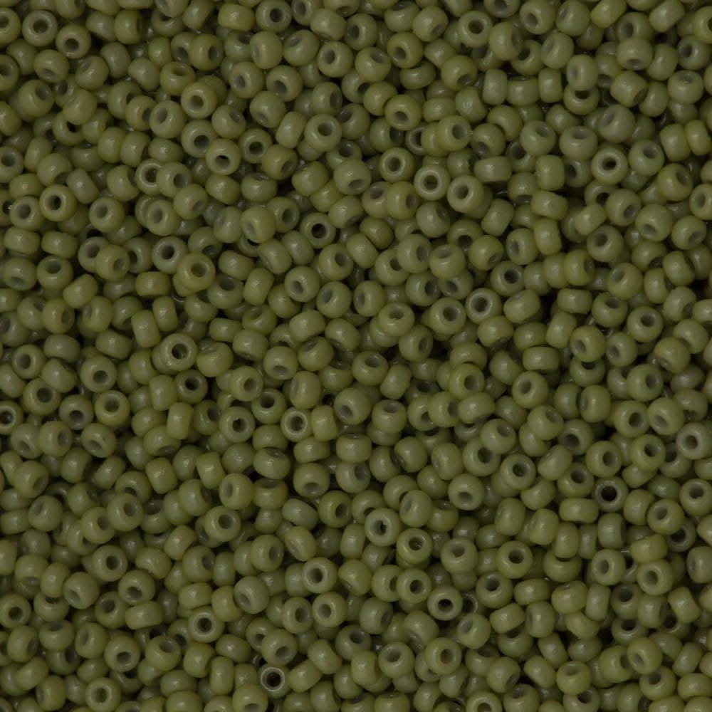 Miyuki Seed Beads 11/0 Duracoat Opaque Cactus, 4474-NEW!!!