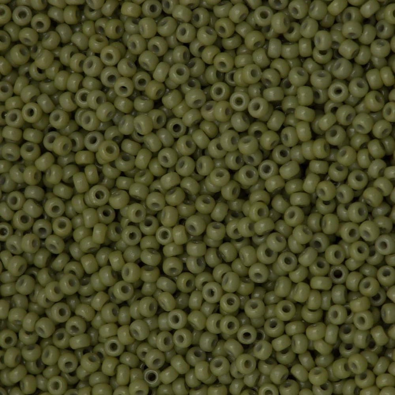 Miyuki Seed Beads 11/0  Duracoat Opaque Cactus, 4474-NEW!!!£2.85